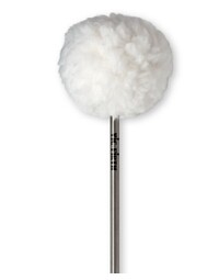 Vic Firth Vickick Bass Drum Beater - VKB3 Medium Felt Core Covered with Fleece, Oval Head