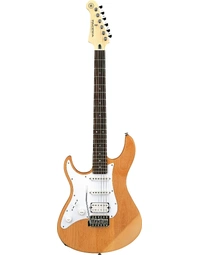 Yamaha PAC112JL Pacifica Left-Handed Electric Guitar Yellow Natural Satin