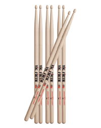 Vic Firth 5A Drum Sticks Promo Pack 3 Pair + 1 Pair FREE