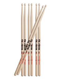 Vic Firth 7A Promo Pack 3pr + 1pr FREE