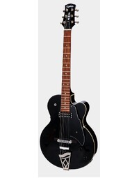 Vox VGA-3D-TK Giulietta Archtop Guitar Trans Black