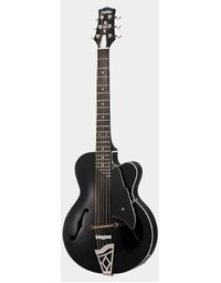 Vox VGA-3PS-TK Giulietta Archtop Guitar Trans Black