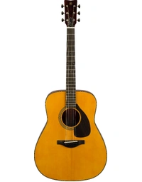Yamaha MIJ FG5 Red Label Solid Spruce / Mahogany Dreadnought Acoustic Guitar Gloss Natural