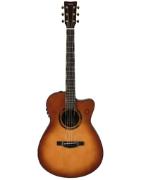 Yamaha TAS3 C TransAcoustic Solid Spruce / Mahogany Concert Acoustic Guitar w/ Pickup Sand Burst