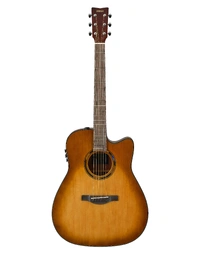 Yamaha TAG1 C 1 Grade TransAcoustic Solid Top Dreadnought Acoustic Guitar w/ Pickup Sand Burst Gloss