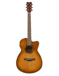Yamaha TAS1 C 1 Grade TransAcoustic Solid Top Concert Acoustic Guitar w/ Pickup Sand Burst Gloss