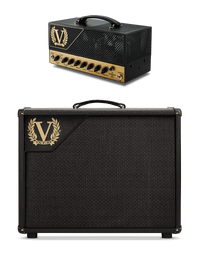 Victory VS25H The Sheriff Lunchbox 25W Valve Guitar Amp Head w/ Victory V112-SHERIFF The Sheriff 1 x 12" Guitar Amp Cabinet
