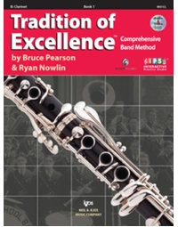 Tradition of Excellence Book 1 Bb Clarinet Book / Online Audio