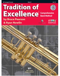 Tradition of Excellence Book 1 Trumpet Book / Online Audio