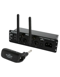 RockBoard MOD 4 2.4 GHz Guitar Wireless Receiver + TRS Patchbay w/ U2 Transmitter