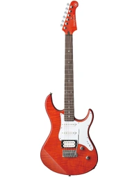 Yamaha PAC212VFM Pacifica Flame Maple Electric Guitar Caramel Brown