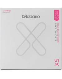 D'Addario XSB45100 XS Coated Long Scale Electric Bass Guitar Strings Regular Light 45-100