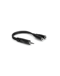 Hosa YMM232 Y Cable, 3.5mm TRS to Dual 3.5mm TRSF