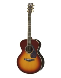 Yamaha LJ6 ARE BS Solid Top Medium Jumbo Acoustic w/ Pickup Brown Sunburst
