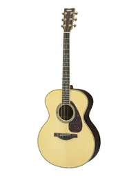 Yamaha LJ16 ARE NT Solid Engelmann / Rosewood Medium Jumbo Acoustic w/ Pickup Natural