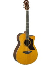 Yamaha AC3R ARE VN Solid Sitka / Rosewood Concert Acoustic Guitar w/ Pickup Vintage Natural