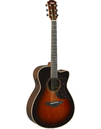 Yamaha AC3R ARE BS Solid Sitka / Rosewood Concert Acoustic Guitar w/ Pickup Brown Sunburst
