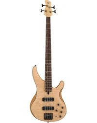 Yamaha TRBX604FM NS Flamed Maple Top Electric Bass Guitar Natural Satin