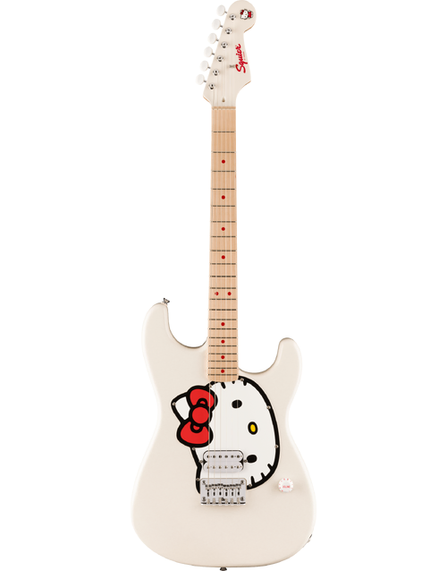 Squier Limited Edition Hello Kitty Stratocaster MN White