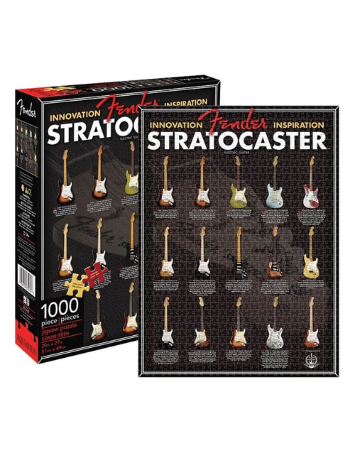 Fender Stratocaster 1000 Piece Jigsaw Puzzle
