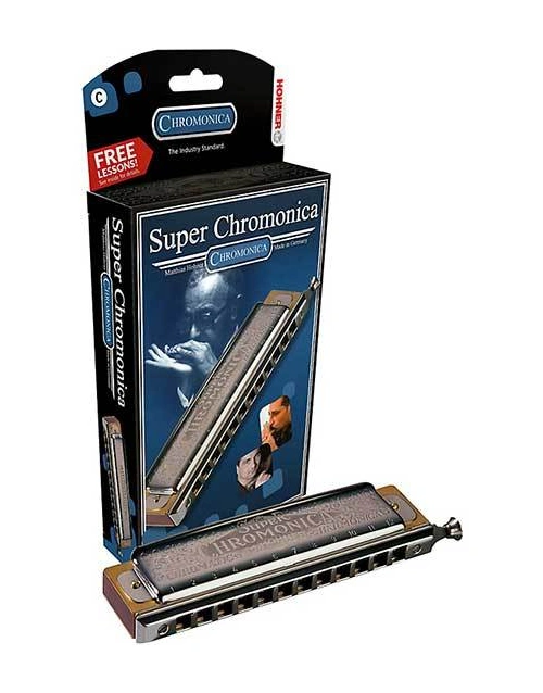 Hohner Super Chromonica Chromatic Harmonica Key of A