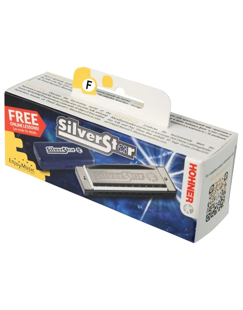 Hohner Enthusiast Series Silverstar Harmonica Key of F