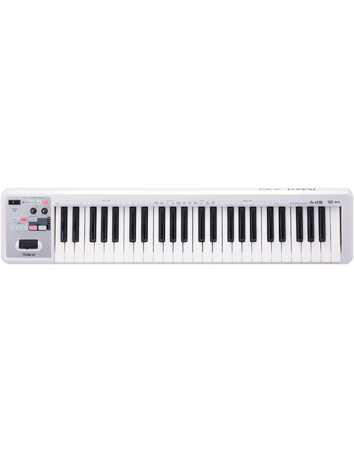 Roland A49WH MIDI Keyboard Controller - White