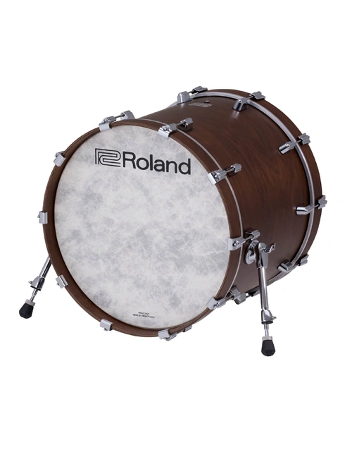 Roland KD-22 22" x 18" V-Drums Acoustic Design Kick Drum Pad Satin Walnut