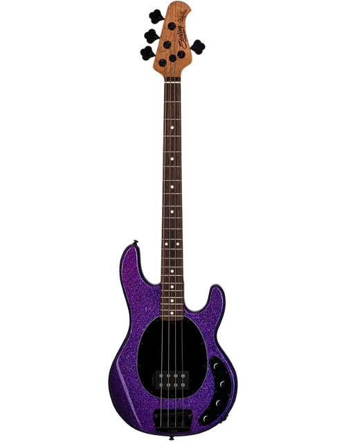 Sterling by Music Man StingRay Ray34 Purple Sparkle | Riffs