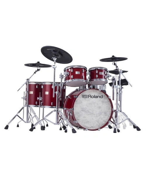 Roland VAD-716GC V-Drums Acoustic Design Drum Kit Gloss Cherry